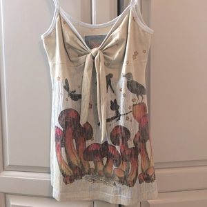 Butterfly Dropout Tank Top